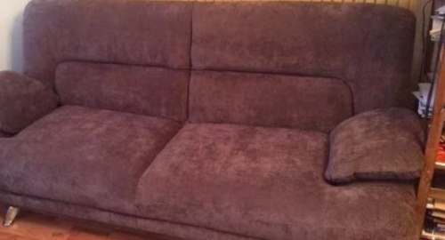 Замена обивки дивана на дому. Железнодорожный